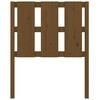 vidaXL Hoofdbord 80,5x4x100 cm massief grenenhout honingbruin
