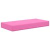 vidaXL Buiten Zitkussen 100% Polyester Roze 80 x 40 x 8 cm