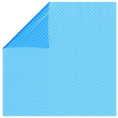 vidaXL Zwembadhoes 975x488 cm PE blauw