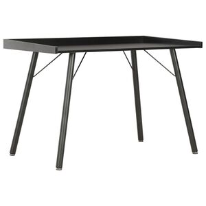 vidaXL Bureau 90x50x79 cm zwart