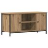 vidaXL TV-kast 100 x 40 x 50 cm artisanaal eikenkleurig Bewerkt hout