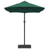 vidaXL Tuinparasol Groen 385 x 209 x 244 cm Polyester