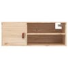 vidaXL Wandkast 80x30x30 cm massief grenenhout