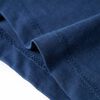 Kindershirt 128 donkerblauw