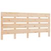 vidaXL Hoofdbord 135x3x80 cm massief grenenhout