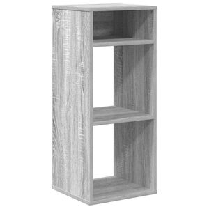 vidaXL Boekenkast 34x31x80 cm bewerkt hout grijs sonoma eikenkleurig