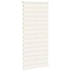 vidaXL Zebra rolgordijn 105x200 cm stofbreedte 100,9cm marmerbeige