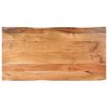 vidaXL Salontafel met natuurlijke randen 115x60x40 cm acaciahout