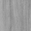 vidaXL Boekenkast 86x25,5x140 cm bewerkt hout grijs sonoma eiken
