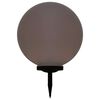 vidaXL LED-solarlamp rond 50 cm RGB