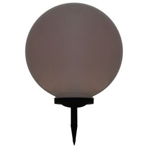vidaXL LED-solarlamp rond 50 cm RGB