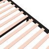 vidaXL Bedframe massief hout zwart 120x190 cm