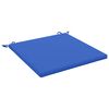 vidaXL Zitkussens SOEST 100% Polyester Koninklijk Blauw 80 x 80 x 3 cm