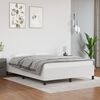 vidaXL Bedframe kunstleer wit 140x200 cm