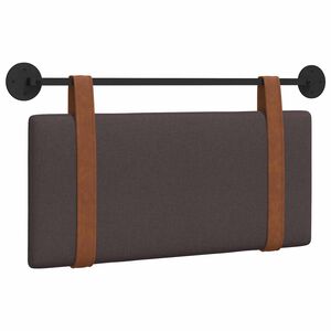 vidaXL Hangend hoofdbord Donkerbruin Antiek PU