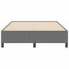 vidaXL Bedframe Lichtgrijs 160 x 200 cm Katoenen stof