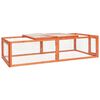 vidaXL Konijnenhok 183x90x46,5 cm massief vurenhout