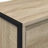 vidaXL Dressoir met lade Sonoma 42 x 36 x 75.5 cm Bewerkt hout