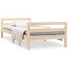 vidaXL Bedframe zonder matras massief grenenhout 80x200 cm
