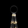 vidaXL Kerstboom op vlaggenmast Warm Wit 732 LED's 500 cm