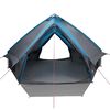 vidaXL Teepee Tent met dak Blauw en Grijs 490 x 410 x 210 cm
