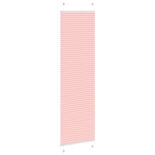 vidaXL Pliss&eacute; rolgordijn 55x200 cm stofbreedte 54,4 cm polyester roze