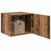 vidaXL Wandkast Wandgemonteerd Oud hout 50 x 42.5 x 40 cm Bewerkt hout
