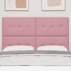 vidaXL Hoofdbord Roze 144 cm Fluweel