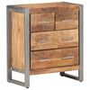 vidaXL Dressoir 60x35x70 cm ruw mangohout