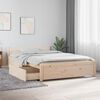 vidaXL Bedframe met lades 120x190 cm
