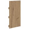 vidaXL Tijdschrift Rek Artisan Eiken 51 x 11 x 102 cm Bewerkt hout