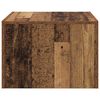 vidaXL Salontafel Oudhout 50 x 50 x 35 cm Bewerkt hout