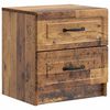vidaXL Nachtkastje Oud hout 43 x 34,5 x 44,5 cm Bewerkt hout