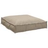 vidaXL Pallet Kussen Set 2 pcs Taupe Oxford Stof
