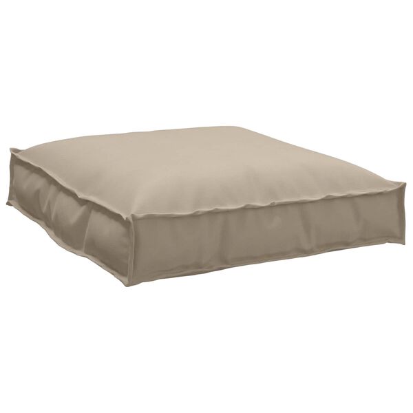 vidaXL Pallet Kussen Set 2 pcs Taupe Oxford Stof