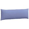 vidaXL Sofa Kussens 2 stuks Blauw 120 x 40 cm Stof
