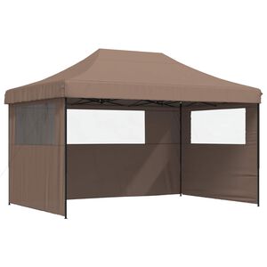 vidaXL Partytent Bruin 292 x 440 x 315 cm Oxford Stof