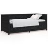 vidaXL Slaapbank 75x190 cm massief grenenhout zwart