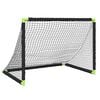 vidaXL Kindervoetbaldoel inklapbaar 90x64x64 cm zwart