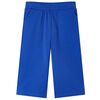 Kinderbroek met wijde pijpen 116 kobaltblauw