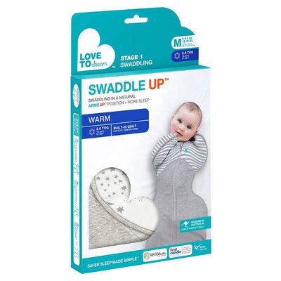 Love to Dream Babydoek Swaddle Up Warm fase 1 M wit