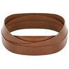 vidaXL Leren Strap Bruin 200 x 2,5 cm Leer