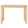 vidaXL Eettafel PANAMA 112x60x75 cm massief grenenhout