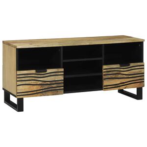 vidaXL TV Eenheden met lade Bruin 100 x 33 x 46 cm Bewerkt hout