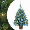 vidaXL Kunstkerstboom Groen 75 cm PE en PVC