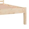 vidaXL Bedframe massief grenenhout 120x190 cm