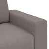 vidaXL 2-delige Loungeset met kussens stof taupe