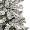 vidaXL Kunstkerstboom met 300 LED Groen en Wit 300 cm PVC en Metaal