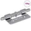 vidaXL Latch 1800 st zilver 46 x 17 x 1,2 mm Staal