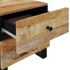 vidaXL Nachtkastjes 2 st 40x33x46 cm massief mangohout